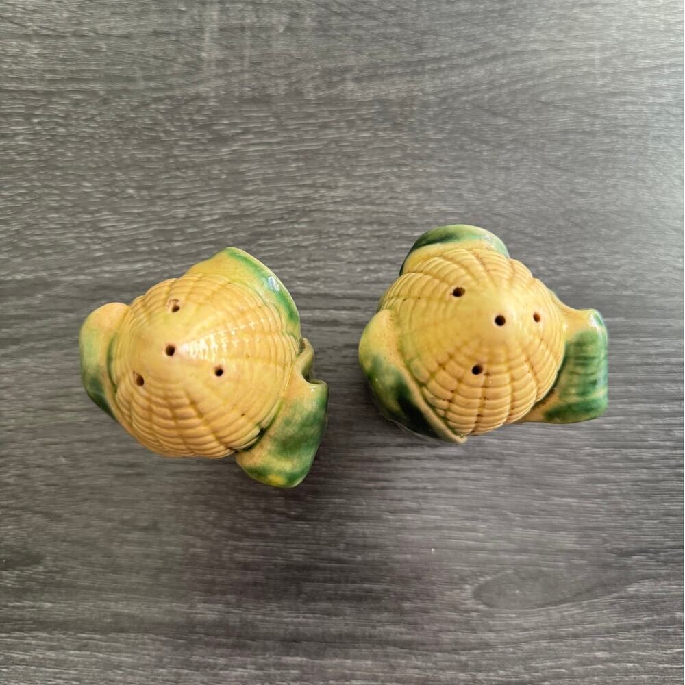 Vintage Stanford Corn Salt And Pepper Shakers 1940s - Picture 3 of 7